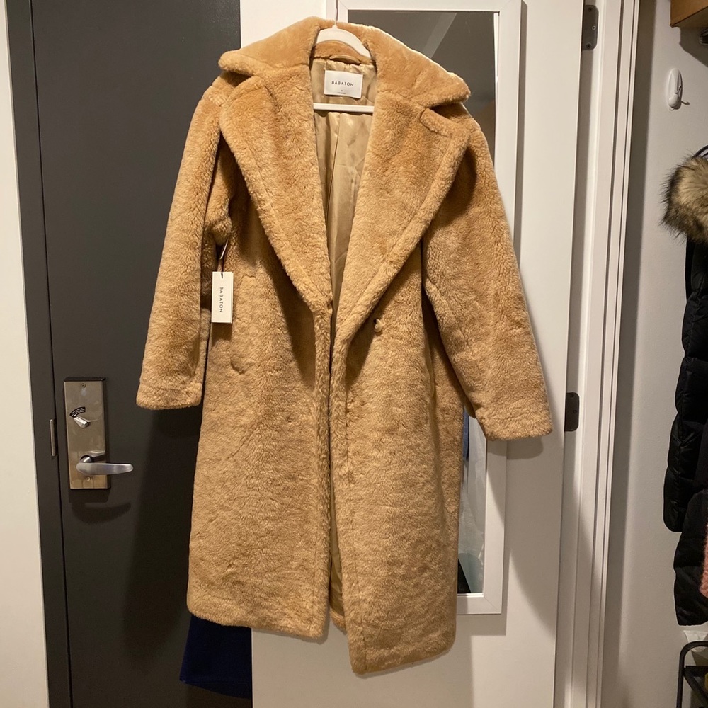 Long Wool Teddy Bear Coat